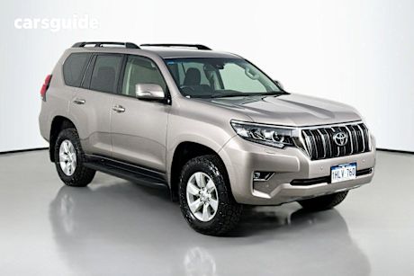 Brown 2021 Toyota Landcruiser Prado Wagon Gxl Flat Tailgate