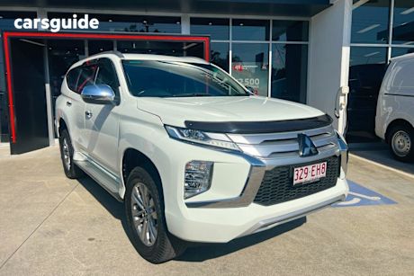 White 2022 Mitsubishi Pajero Sport Wagon Glx (4Wd) 5 Seat