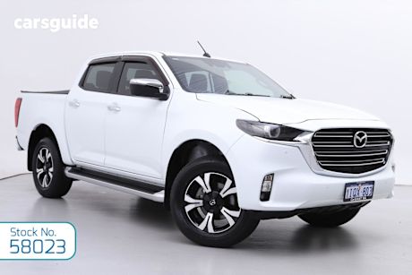 White 2020 Mazda BT-50 Dual Cab Pick-up Gt (4X4)
