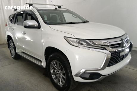 White 2018 Mitsubishi Pajero Sport Wagon Glx (4X4) 5 Seat