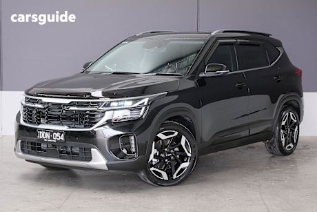 Black 2024 Kia Seltos SUV GT-LINE 4X4