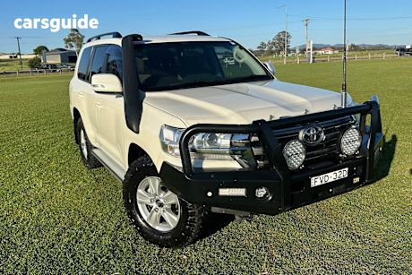 White 2020 Toyota Landcruiser SUV GX 4X4