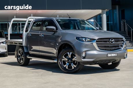 Grey 2024 Mazda BT-50 Ute Tray XTR 4X4