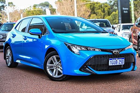 Blue 2019 Toyota Corolla Hatch ASCENT SPORT F