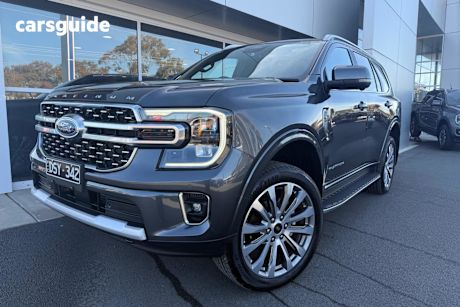 Grey 2024 Ford Everest SUV PLATINUM 4X4