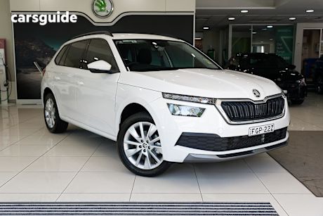 White 2024 Skoda Kamiq SUV 85TSI STYLE F