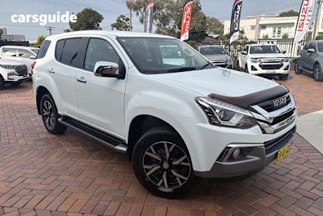 White 2020 Isuzu MU-X SUV LS-U 4X4