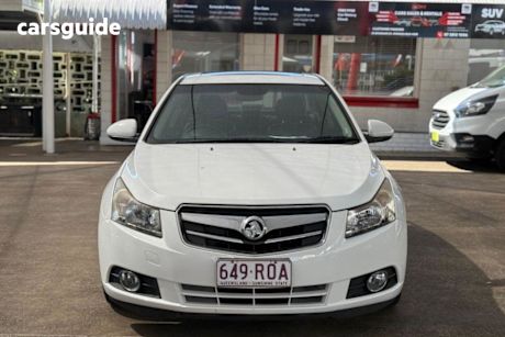 White 2011 Holden Cruze Sedan CDX F