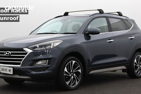 Grey 2018 Hyundai Tucson SUV HIGHLANDER 4X4
