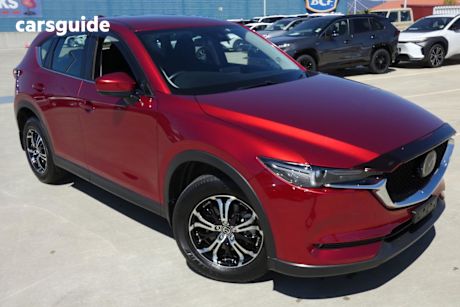 Red 2021 Mazda CX-5 Wagon Maxx Sport (Awd)