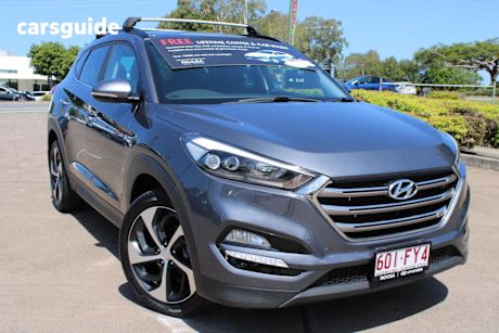 Grey 2016 Hyundai Tucson Wagon Elite (Awd)