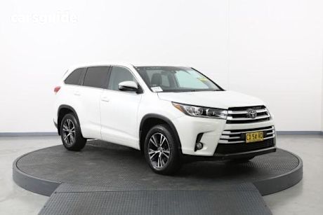 White 2019 Toyota Kluger Wagon GX (4x2)