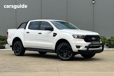 White 2020 Ford Ranger Ute Tray XLS 4X4