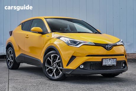 Yellow 2019 Toyota C-HR SUV
