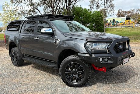 Grey 2021 Ford Ranger Ute Tray XLT 4X4