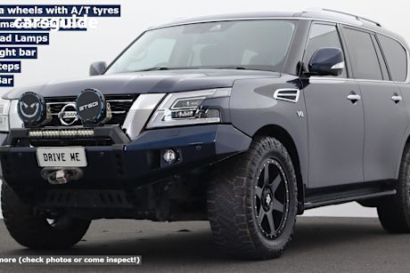 Blue 2020 Nissan Patrol SUV TI-L 4X4