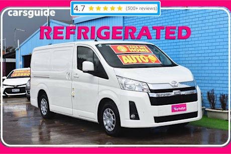 White 2019 Toyota HiAce Commercial R