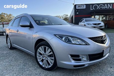 Silver 2008 Mazda 6 Wagon Classic