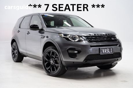 Grey 2015 Land Rover Discovery Sport SUV TD4 HSE 4X4