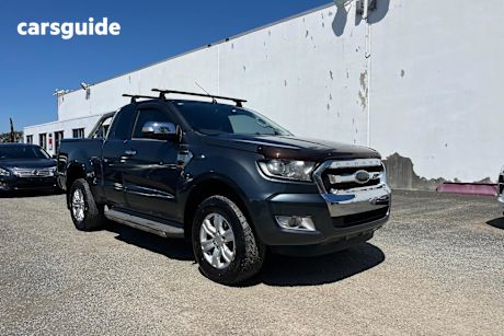 Grey 2016 Ford Ranger Ute Tray XLT 4X4