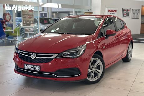 Red 2017 Holden Astra Hatchback Rs