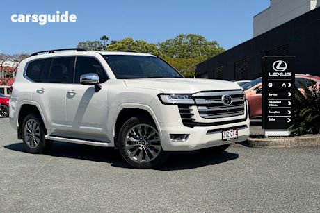 White 2021 Toyota Landcruiser SUV SAHARA ZX 4X4