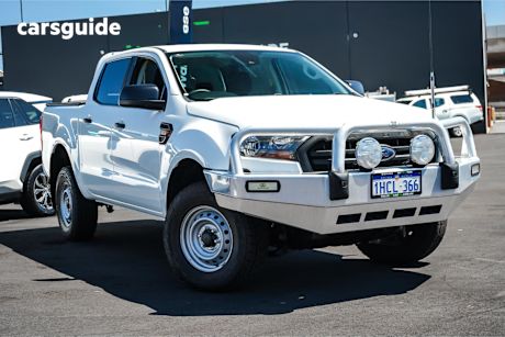 White 2020 Ford Ranger Ute Tray XL 4X4