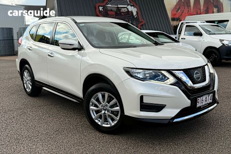 White 2019 Nissan X-Trail Wagon St (4Wd) (5Yr)