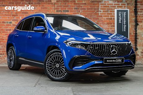 Blue 2024 Mercedes-Benz EQA SUV EQA250+ F