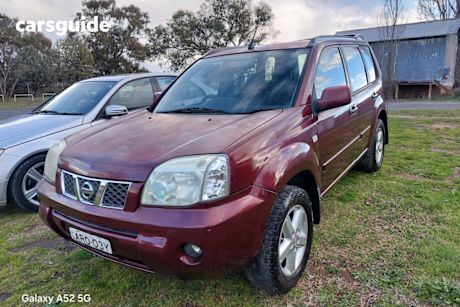 Burgundy 2003 Nissan X-Trail Wagon Ti Luxury (4X4)
