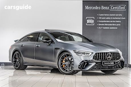 Grey 2023 Mercedes-Benz GT Coupe 63 S E PERFORMANCE 4WD