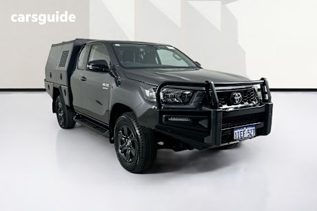 Grey 2024 Toyota Hilux X Cab Cab Chassis Sr (4X4)
