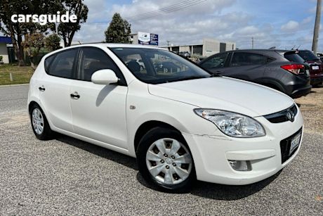White 2009 Hyundai I30 Hatch SX