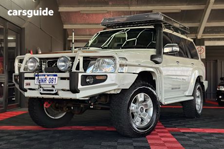 White 2012 Nissan Patrol SUV TI 4X4