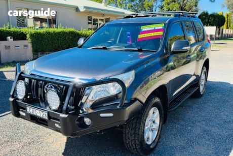 Grey 2014 Toyota Landcruiser Prado SUV