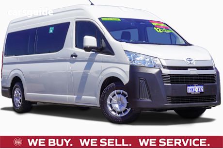 White 2021 Toyota HiAce OtherCar COMMUTER R