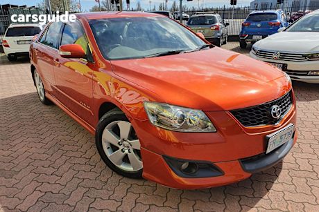 Orange 2007 Toyota Aurion Sedan SPORTIVO ZR6 F