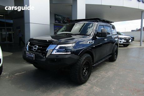 Blue 2022 Nissan Patrol Wagon Ti (4X4)