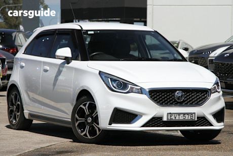 White 2022 MG MG3 Hatch EXCITE F