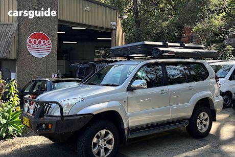 Silver 2005 Toyota Landcruiser SUV GXL 4X4