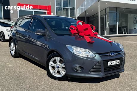 Grey 2015 Ford Focus Hatchback Trend