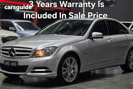 Silver 2012 Mercedes-Benz C250 Sedan Cdi Elegance Be
