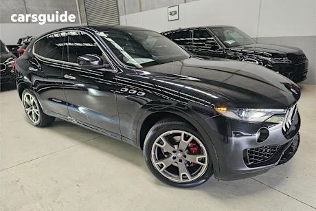 Black 2017 Maserati Levante SUV LUXURY 4X4