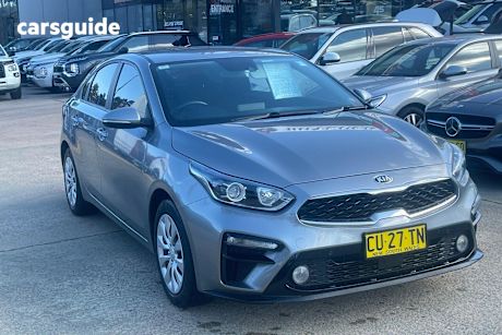 Grey 2019 Kia Cerato Sedan S