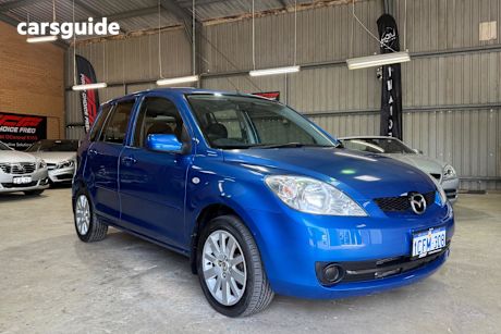Blue 2006 Mazda Mazda2 Hatch MAXX DY MY05 UPGRADE
