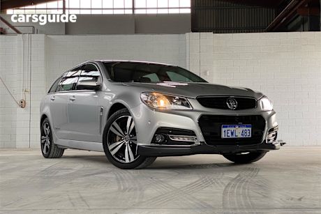 Silver 2015 Holden Commodore Sportswagon Sv6 Storm