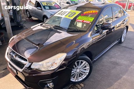 Black 2012 Subaru Impreza Sedan 2.0I-S (Awd)