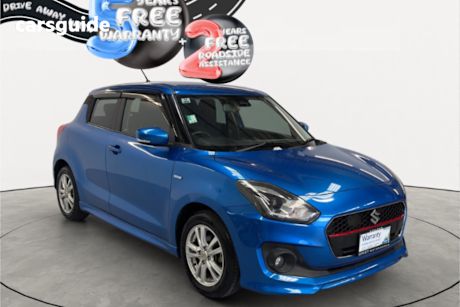 Blue 2018 Suzuki Swift Hatch HYBRID RS