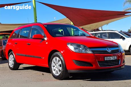 Red 2008 Holden Astra SUV CD F