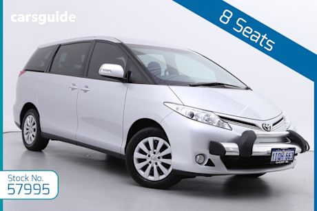 Silver 2019 Toyota Tarago Wagon Gli